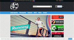 Desktop Screenshot of deportes4c.com